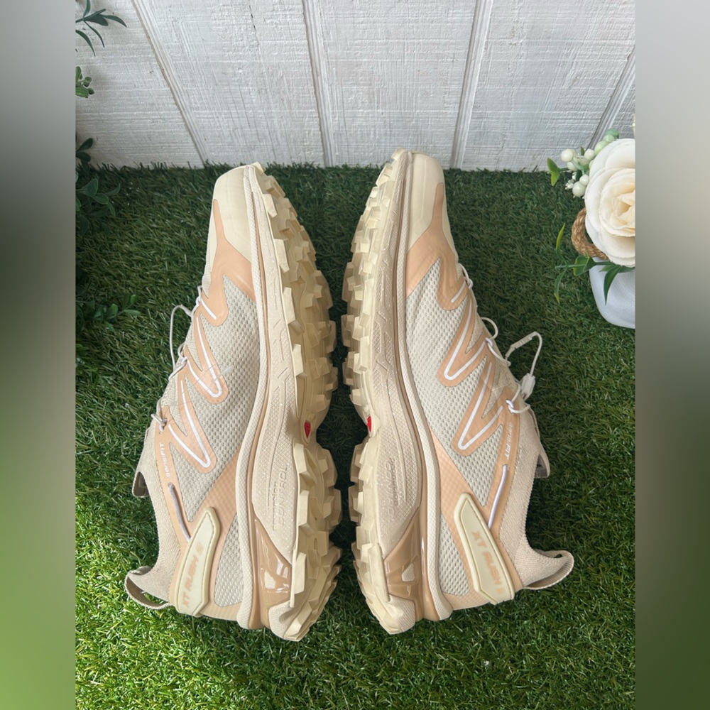 Salomon XT Rush 2 Bleached Sand women Sz 11 men10 Sneakers new (store display)👟 - Picture 14 of 16